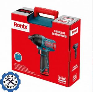 کیت پیچ گوشتی چکشی شارژی رونیکس مدل 8104K