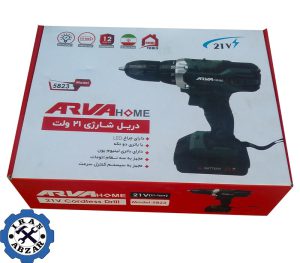 دریل شارژی 21 ولت آروا مدل 5823