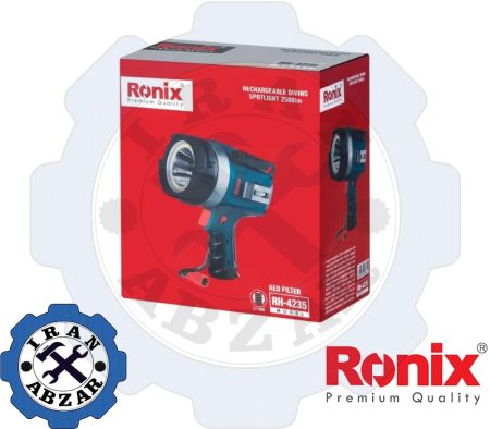 نورافکن تفنگی شارژی 5 حالته رونیکس مدل RH-4235