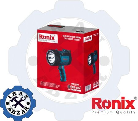 نورافکن شارژی تفنگی رونیکس مدل RH-4234