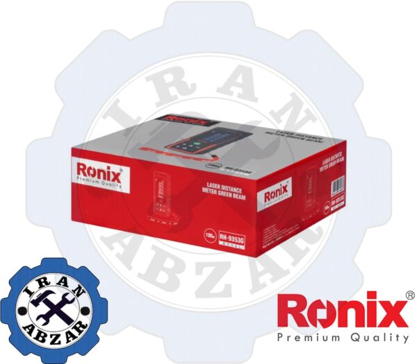 متر لیزری 100متری نور سبز رونیکس مدل RH-9353G