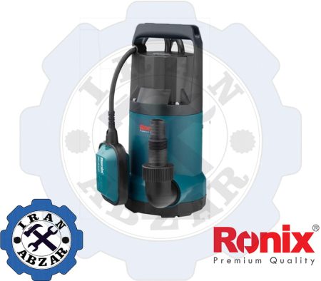 پمپ کف کش پلاستیکی 8.5 متری 750 وات رونیکس RH-4037